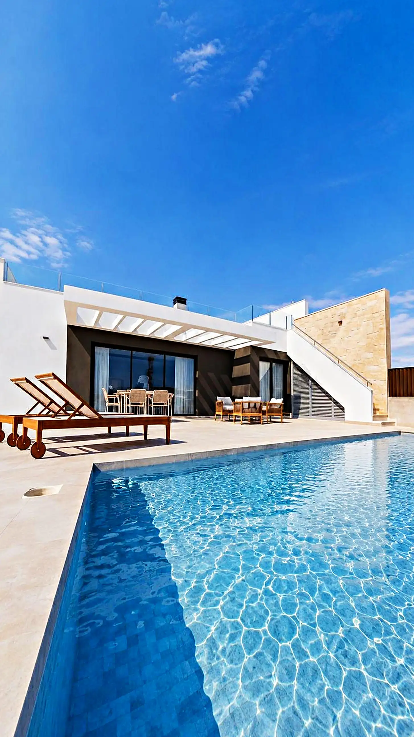 Reforma de piscina de chalet de veraneo en Cambrils
