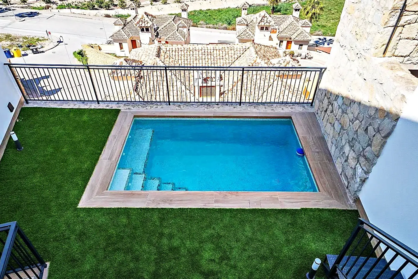 Construcción de piscina en una parcela del Baix Camp